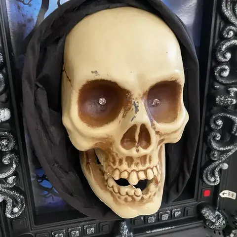 Анимированный Череп в рамке