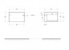 Cezares 41581 TAVOLONE Консоль подвесная 41581 Rovere tabacco, 90x43x8