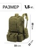 Картинка рюкзак тактический Swicky BK-2437 olive - 2