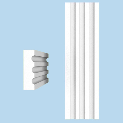Pěnový plastový pilastr.