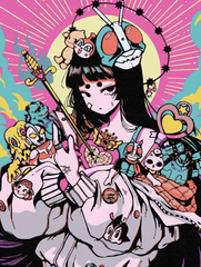 Картина по номерам Принцесса всего