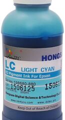 Чернила пигментные DCTec 7880P/200 -  UltraChrome Epson 7880/9880 light cyan (светло голубой) 200 мл. Серия 198680-880