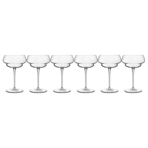 Набор бокалов для коктейля Великий Гэтсби Luigi Bormioli Бэкдор 20-ые 300 мл, 6 шт, стекло