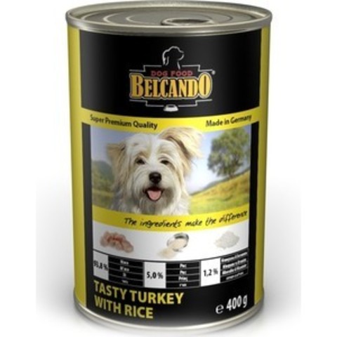 Belcando консервы для собак (индейка/рис) 400 г