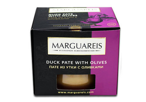 Пате из утиной печени с оливками, 190г