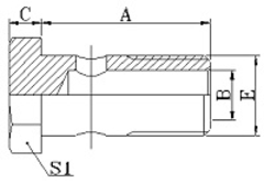 Фитинг BANJO BOLT G1/2 POWERMASTER
