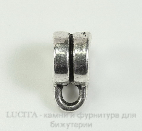 Бейл (цвет - античное серебро) 9х6х4 мм