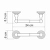 Держатель туалетной бумаги Wasserkraft K-7022