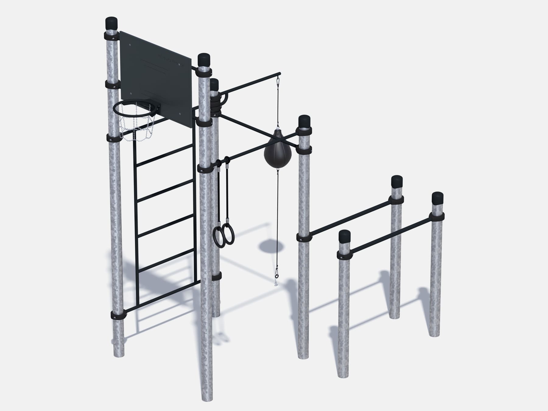 Спортивный комплекс зеленодольск. Комплекс "воркаут" габариты: 5500х4410х2600 ВР-14. Шведская стенка формула здоровья обрезиненные перекладины (труба) 350х2450 мм. Шведская стенка формула здоровья труба 350х2450 мм.