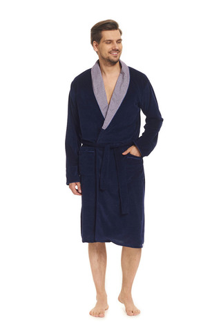 Мужской халат SMS.8018 Red Blue Doctor Nap