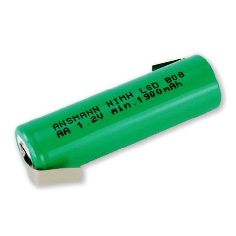 Аккумулятор АА/NiMH ANSMANN 1.2V 2100mAh с контактами