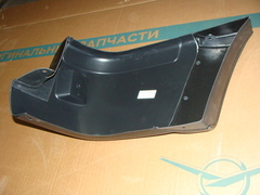 Накладка заднего бампера УАЗ-3163 лев под покраску