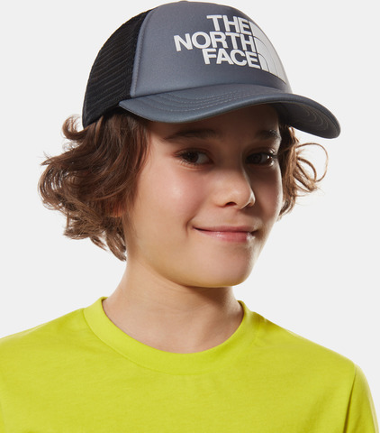 Картинка кепка The North Face Youth Logo Trucker Tnfmediumgr - 2