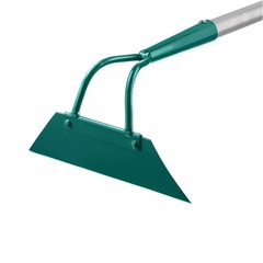 GRINDA PH-215 ALU, 215 х 65 х 1465 мм, трапециевидный профиль, углеродистая сталь, антикор. покрытие, алюминиевый черенок, мотыга, PROLine (39595)