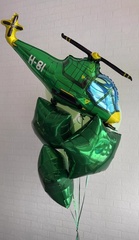 Набор шаров "Зелёный вертолет"