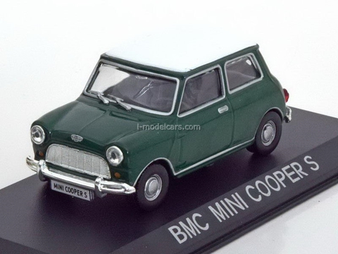 BMC Mini Cooper S green 1:43 DeAgostini Masini de legenda #64