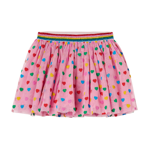 Юбка Stella McCartney Kids Confetti Heart Pink