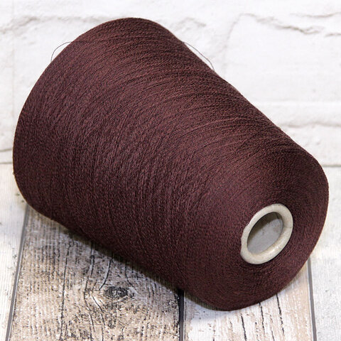Меринос с вискозой (40%) ZEGNA BARUFFA CREPE 2/48 коричневый