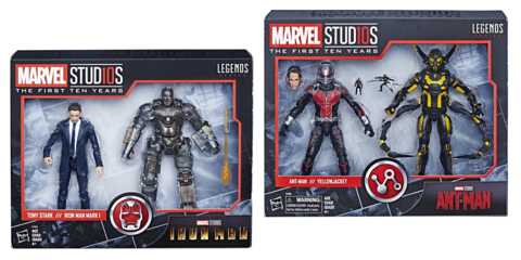 Марвел Студия набор фигурок Железный человек и Человек муравей