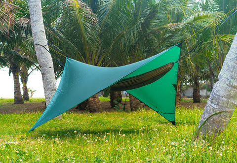 Картинка тент Ticket to the Moon Lightest Tarp Green - 3