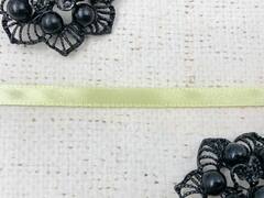 Лента атласная, ш. 0,5 см, светло-оливковый