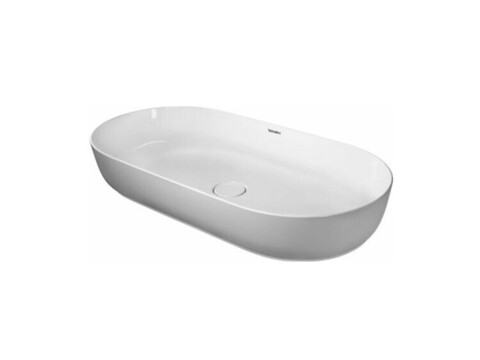Duravit 379800000 Luv Раковина на столешницу 800мм Luv, без перелива, без площадки, цвет белый (СПЕЦЦЕНА)