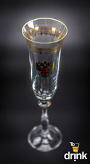 Подарочный набор из 6 хрустальных фужеров для шампанского «Министерский», 190 мл, фото 3