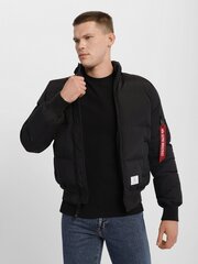 Куртка Alpha Industries MA-1 Quilted Black (Черная)
