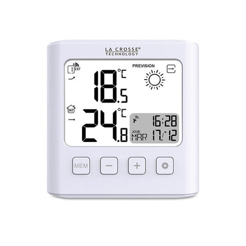 Погодная станция LaCrosse Компактная погодная станция, белый Погодная станция LaCrosse Компактная погодная станция, белый