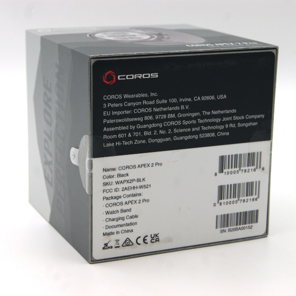 Coros Apex 2 Pro Black 