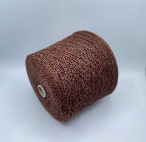 Olimpias (пр.Италия),art- Soft Shetland, 12,9/2 645м/100гр, 100% Шерсть шетланд, цвет- Коричнево-рыжее мулине (a5b0),арт-35988