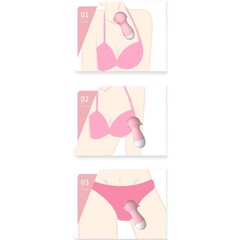 Бесконтактный вакуумно-волновой стимулятор клитора (10 режимов вибрации, USB, силикон, розовый)