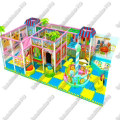 Детский игровой лабиринт "Карусель забав" HAS-106