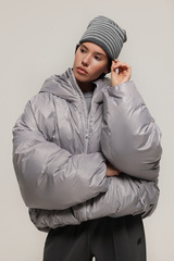 Пуховик укороченный