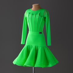 Amelia 15-01-01-C Платье для спортивных бальных танцев | Vasileva Dance