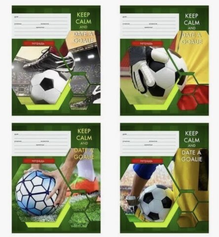 Тетрадь Клетка 24л .