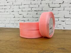 Лента органза (2,5см*45,70м), Нежно-персиковый, 1шт.