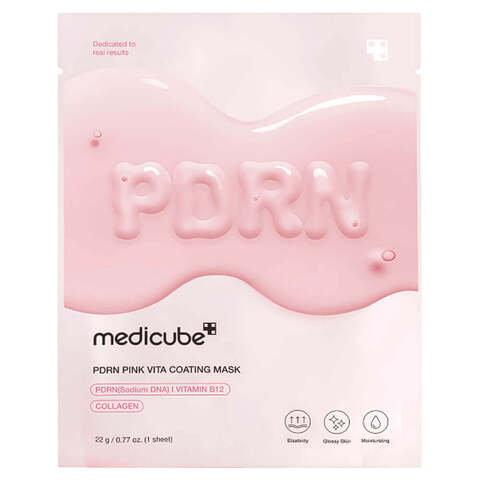 Маска тканевая Medicube PDRN Pink Vita Coating Mask