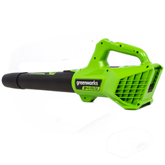 Воздуходувка Greenworks G24ABK2 24V (145 км/ч) аккумуляторная, с АКБ 2 А/ч и ЗУ