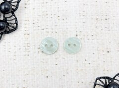 Пуговицы блузочные, d 1,1 см, бледно-зелёный