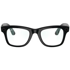 Умные очки Ray-Ban Meta Wayfarer RW4006 (Цвет: Shiny Black / Polar Clear)