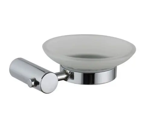 Мыльница стеклянная навесная HAIBA HB8402 хром