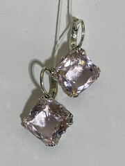 Мармелад (серьги из серебра)