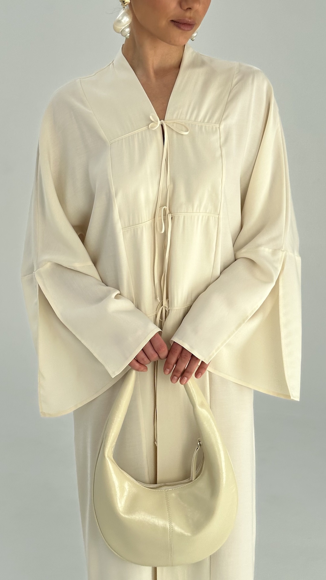 Кимоно с завязками из 100% вискозы