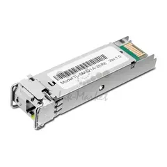 Модуль TP-LINK TL-SM321A 1000Base-BX WDM двунаправленный SFP-модуль, разъём LC, TX:1550нм/RX:1310нм, одномодовый, 10км (030513)