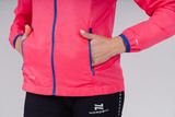 Беговой костюм с капюшоном Nordski Run Pink 2022 женский с прямыми брюками