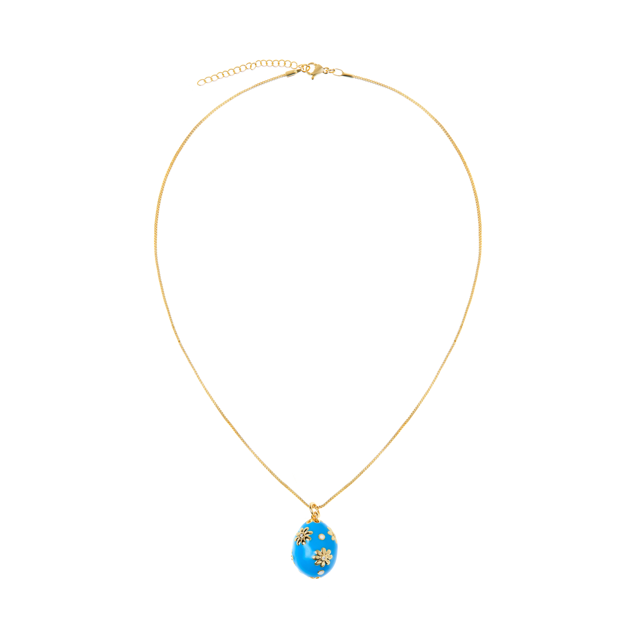 DÉJÀ VU Колье Floral Easter Necklace – Blue