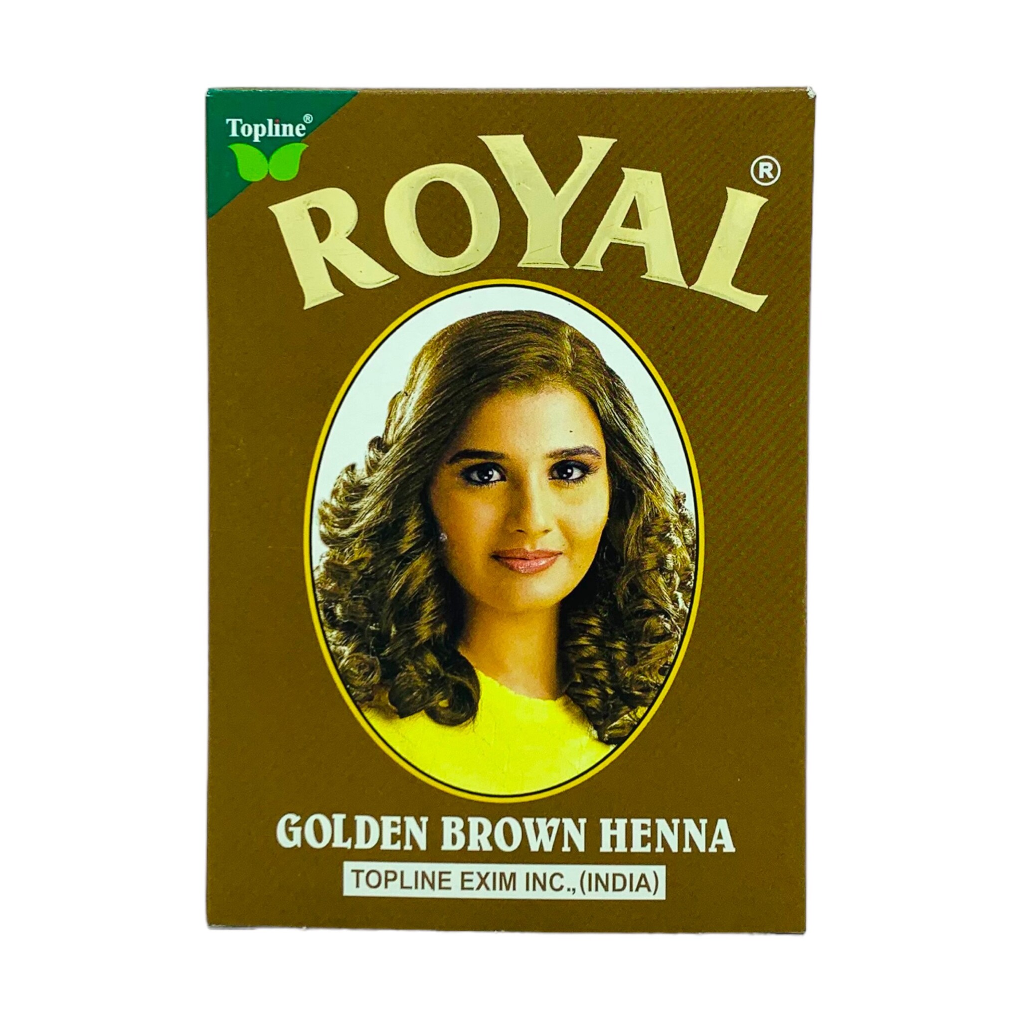 Хна для волос Royal Golden Brown Светло Каштановая 70гр