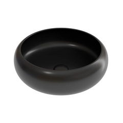Ceramica Nova CN6050MB Умывальник чаша накладная круглая (цвет Чёрный Матовый) Element 360*360*120мм фото