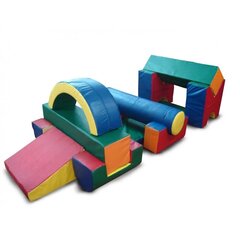 Полоса препятствий из мягких модулей 3 метра (12 элементов)